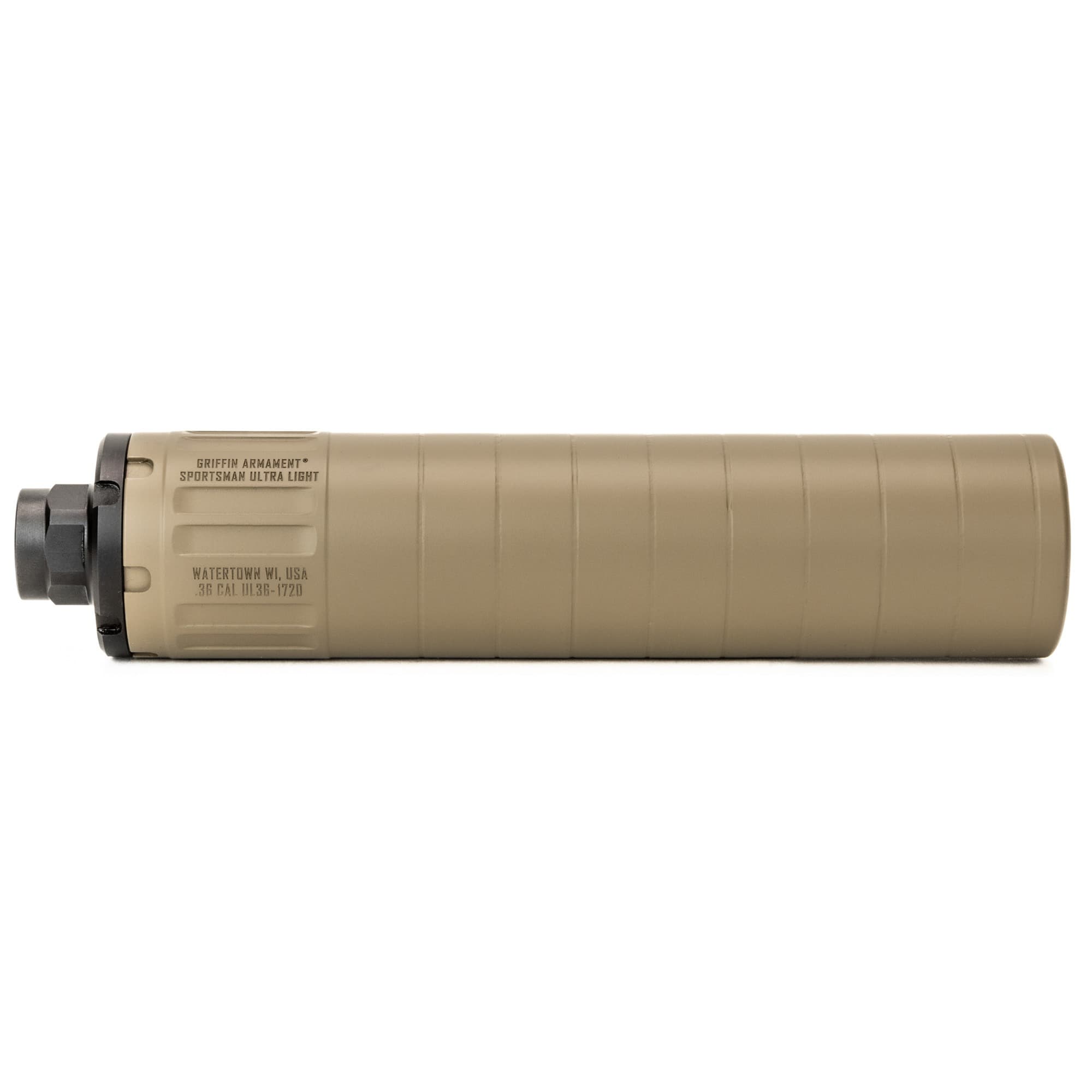 Griffin Armament Sportsman Ultra Light HD 36 FDE Suppressor