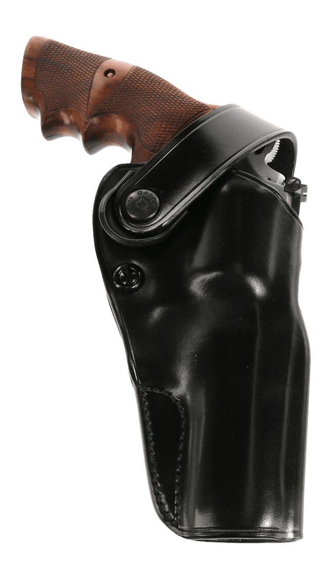 Galco Dual Action Outdoorsman OWB Holster for Colt Python and Ruger GP100 4.25" Leather