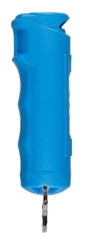 Sabre Flip Top Pepper Gel 0.54oz Blue with Snap Clip