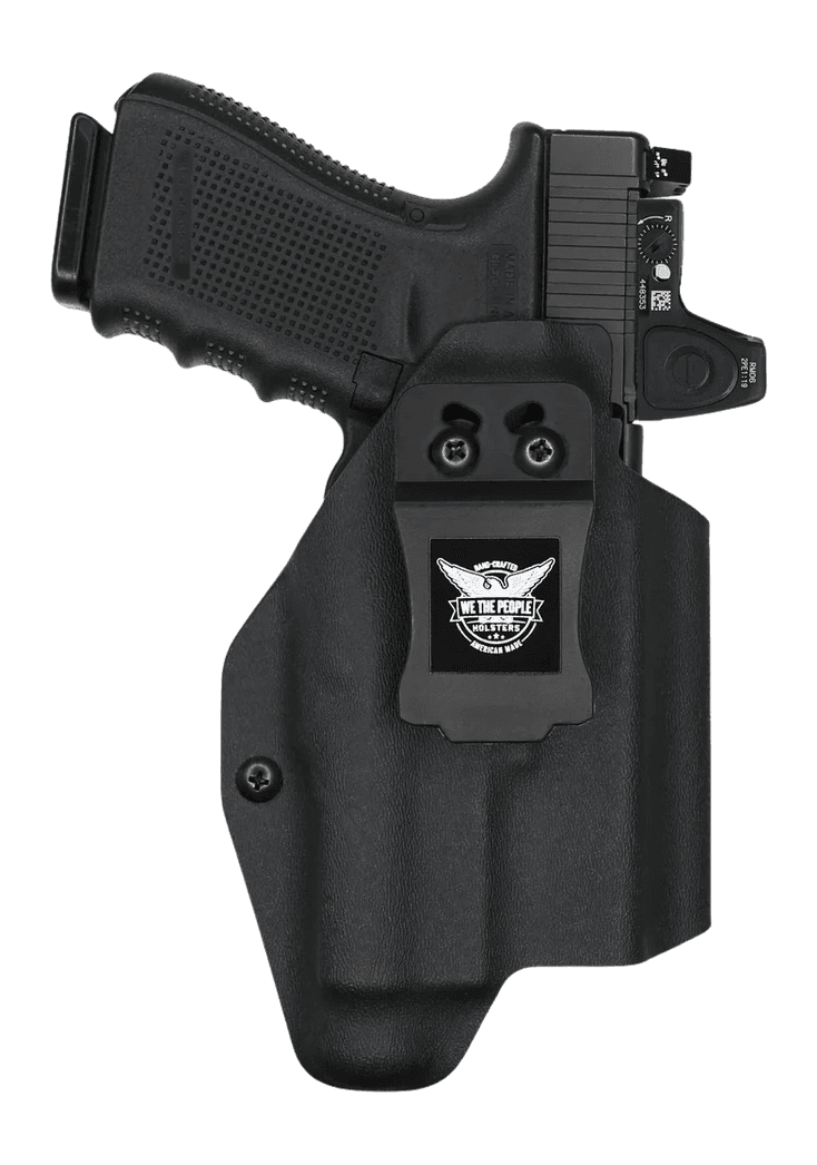 We The People IWB Optic Cut Holster for Glock 19/19X MOS with Streamlight Kydex