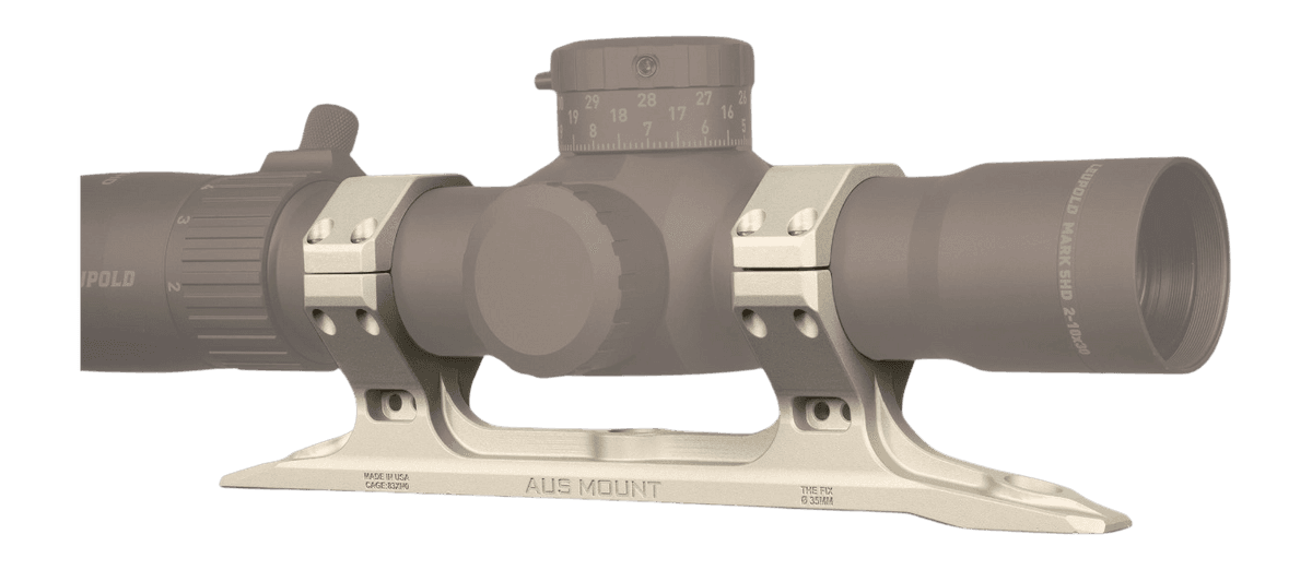 Q The Fix 35mm Scope Mount Clear
