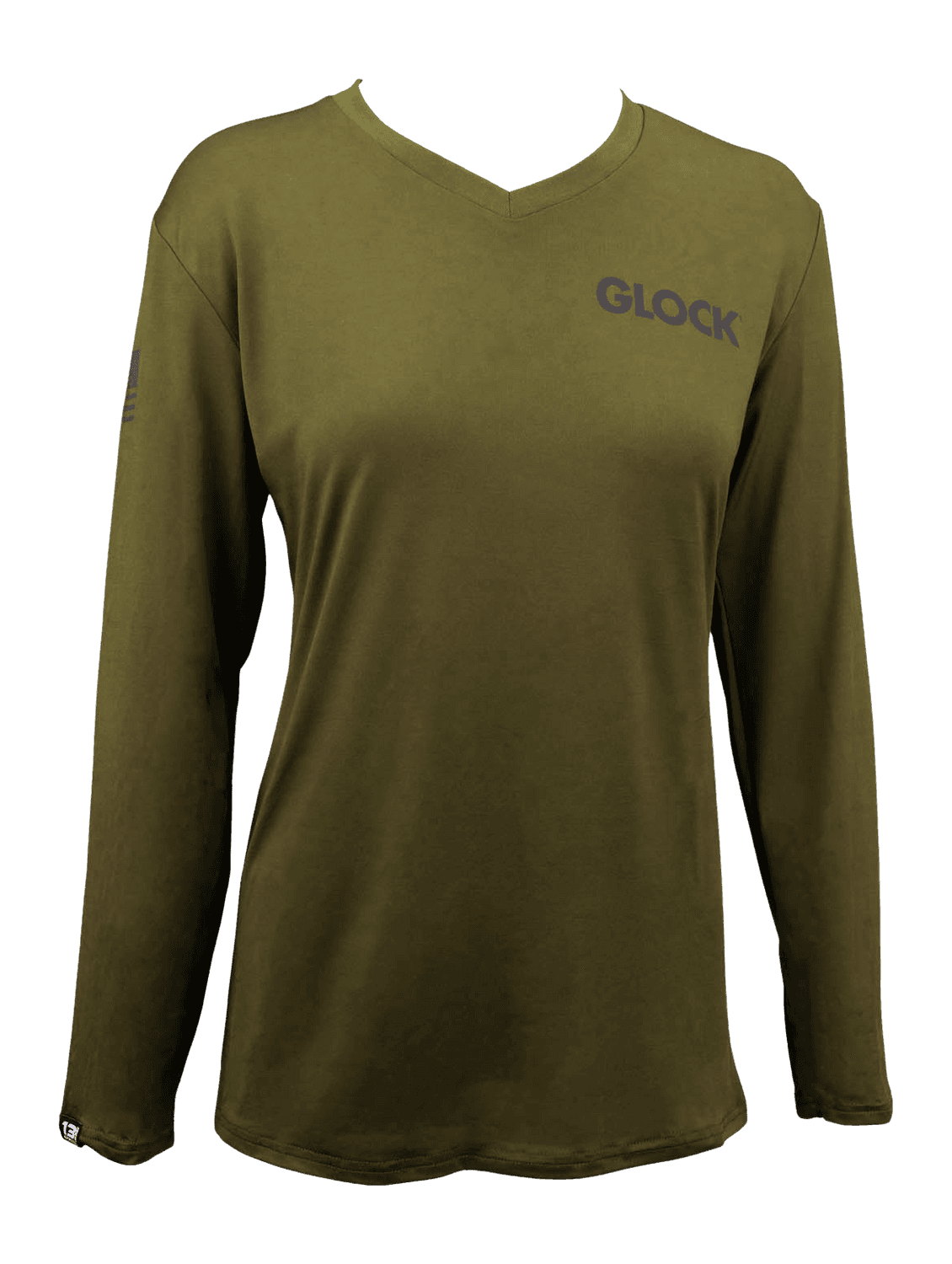 Glock Ladies Long Sleeve Performance Shirt Green XL
