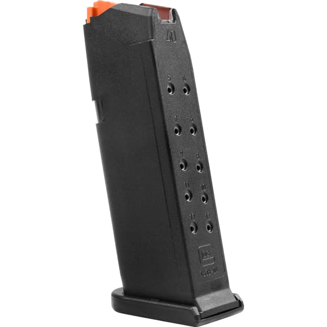 Glock G23 Gen5 13rd 40 S&W Polymer Magazine with Orange Follower