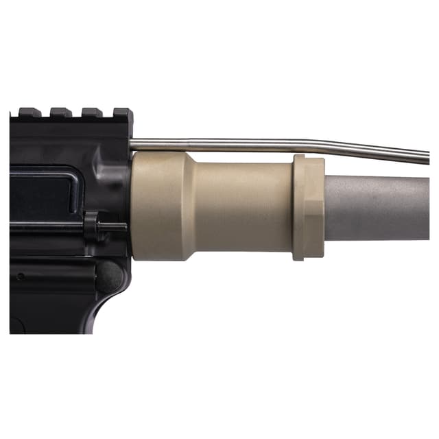 Q Honey Badger Barrel Nut Gray Anodized Fits Honey Badger AR-15 Upper Receivers
