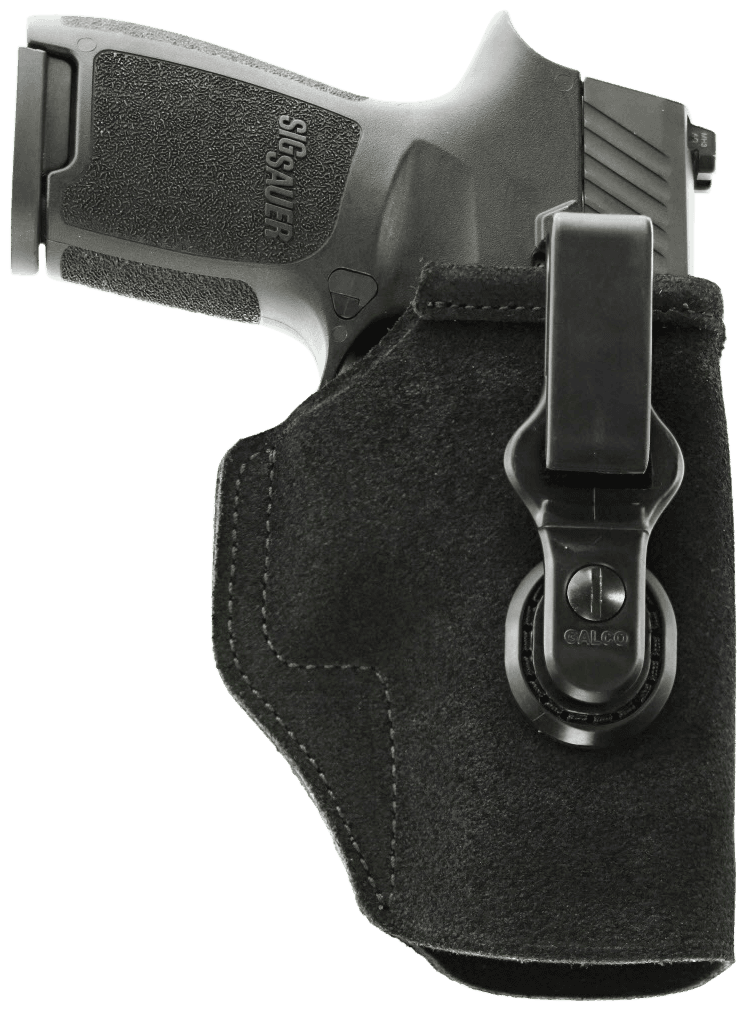 Galco TUC890B Tuck-N-Go 2.0 IWB Black Leather UniClip/Stealth Clip Fits Ruger Max-9 Ambidextrous