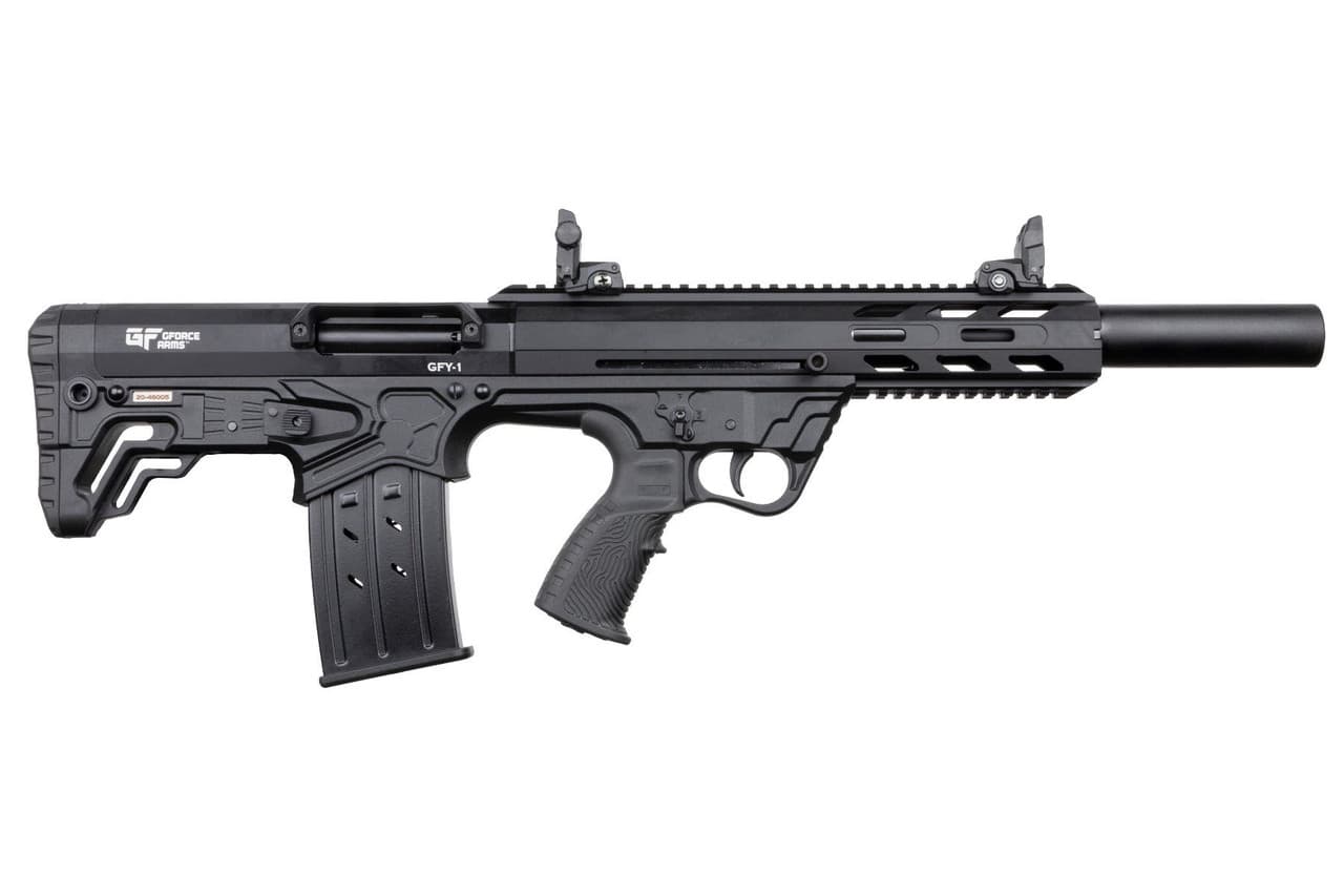 G-Force Arms GFY-1 Bullpup Shotgun 12 ga 18.5 in. Black Flip Up Sights 5 rd.