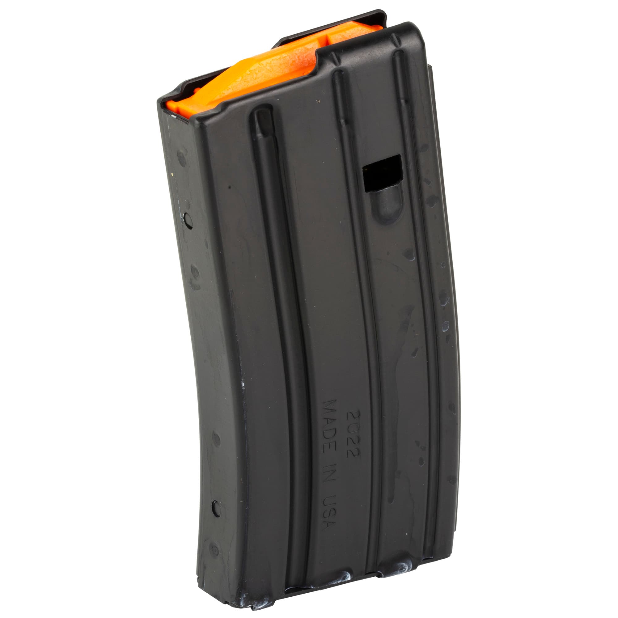 DURAMAG 20RD 5.56 Aluminum Magazine AR Rifles with Orange Follower