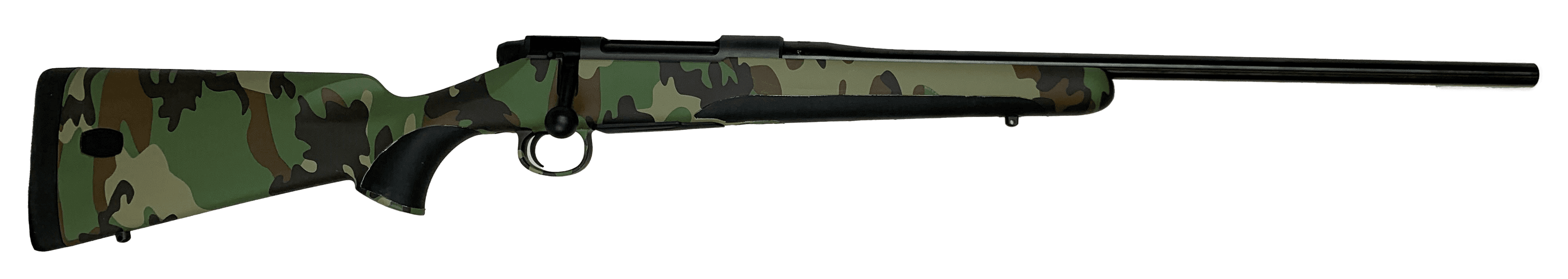 Mauser M18USMC7MT M18 7mm Rem Mag 4+1 24.40" Black Threaded Barrel Black Steel USMC Camo Fixed with Storage Compartment Stock