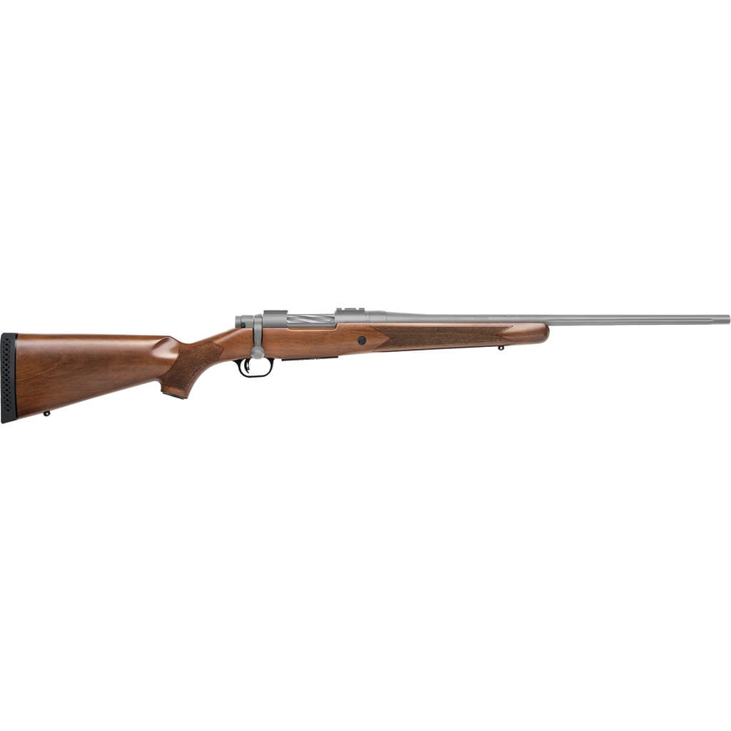 Mossberg Patriot Rifle 22-250 Remington 22 in Stainless Walnut