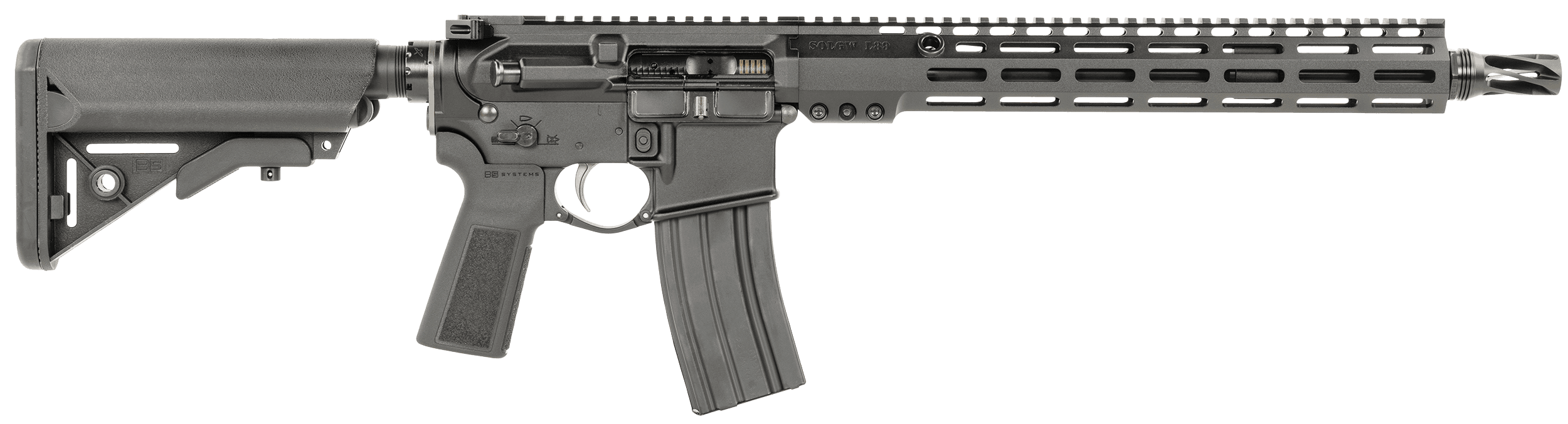 Sons of Liberty Gun Works M4L89BSCHF14.5HUX 5.56 NATO 14.5in CHF V2 Brow Sword