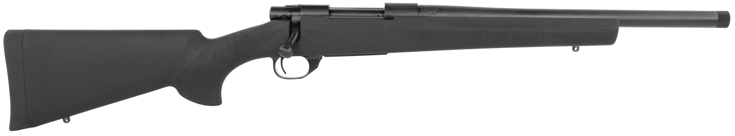 Howa HHGB65C16 M1500 HS Precision 6.5 Creedmoor 5+1 16.25" Blued Heavy Barrel, Blued Steel Receiver, Black Hogue OverMolded Synthetic Stock