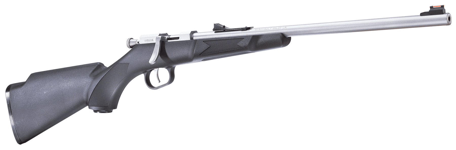 Henry Mini Bolt Youth 22 Long Rifle 16.25in Single Shot Stainless Steel