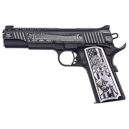 Auto Ordnance 1911 United We Stand Edition .45 ACP 5 in 7rd Black Armor Cerakote