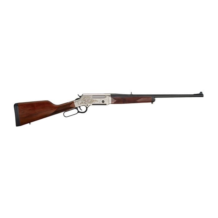 Henry H014D223 Long Ranger Deluxe 5.56 NATO 20" 5 Rounds Nickel-Plated w/24K Gold Inlay