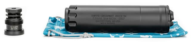 Griffin Armament Recce 5K 5.56mm Taper Mount Suppressor
