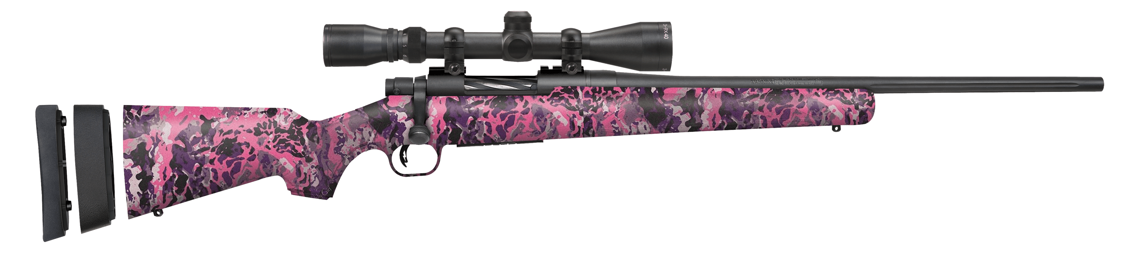 Mossberg Patriot Youth Super Bantam 6.5 Creedmoor 20 Inch 5 Rounds Muddy Girl Wild