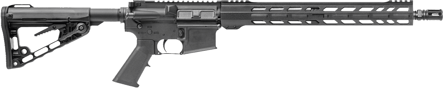CBC CHS2 Forged Aluminum Patrol AR Rifle - Black | 5.56NATO | 16" barrel | 15" M-LOK Rail| Mag NOT Included
