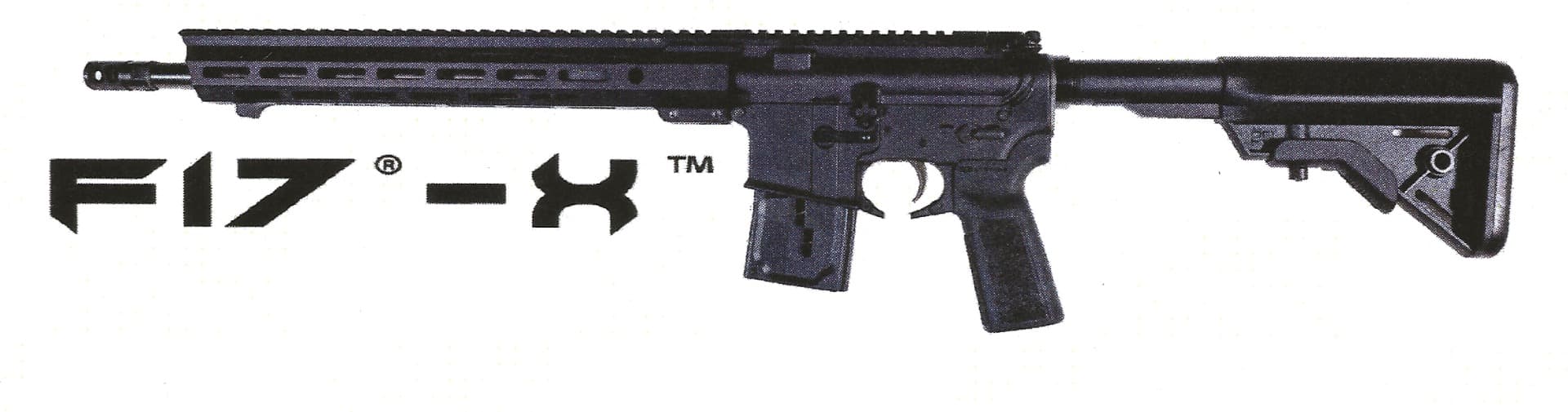 Franklin Armory F17®-X Piston Rimfire Rifle - Black | .17 WSM | 16" Barrel | 10rd