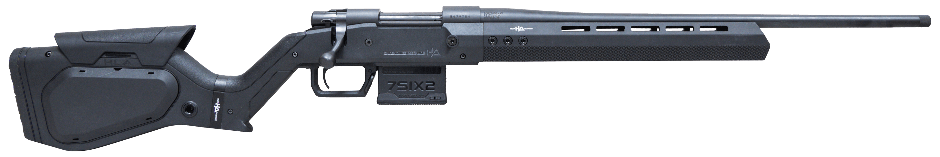 Howa M1500 Hera Rifle 6.5 Creedmoor 22 in. Black Standard H7