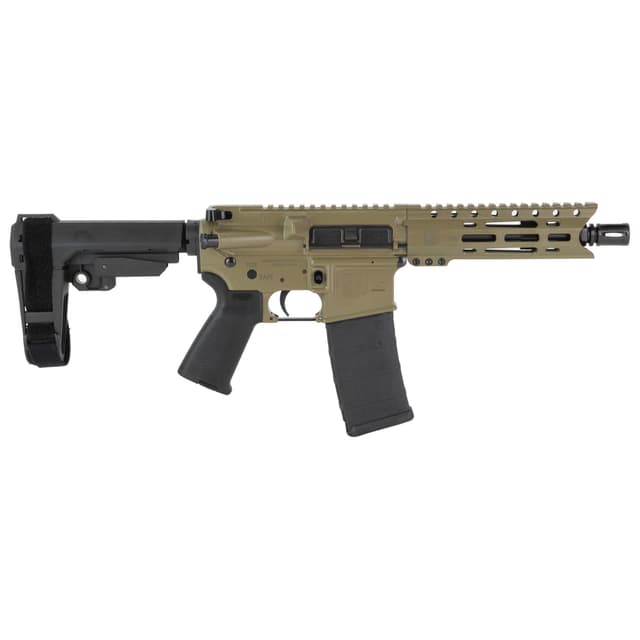 Diamondback Db-15 5.56 Nato 7 inch 30 Round Flat Dark Earth Sba3 Brace Pistol