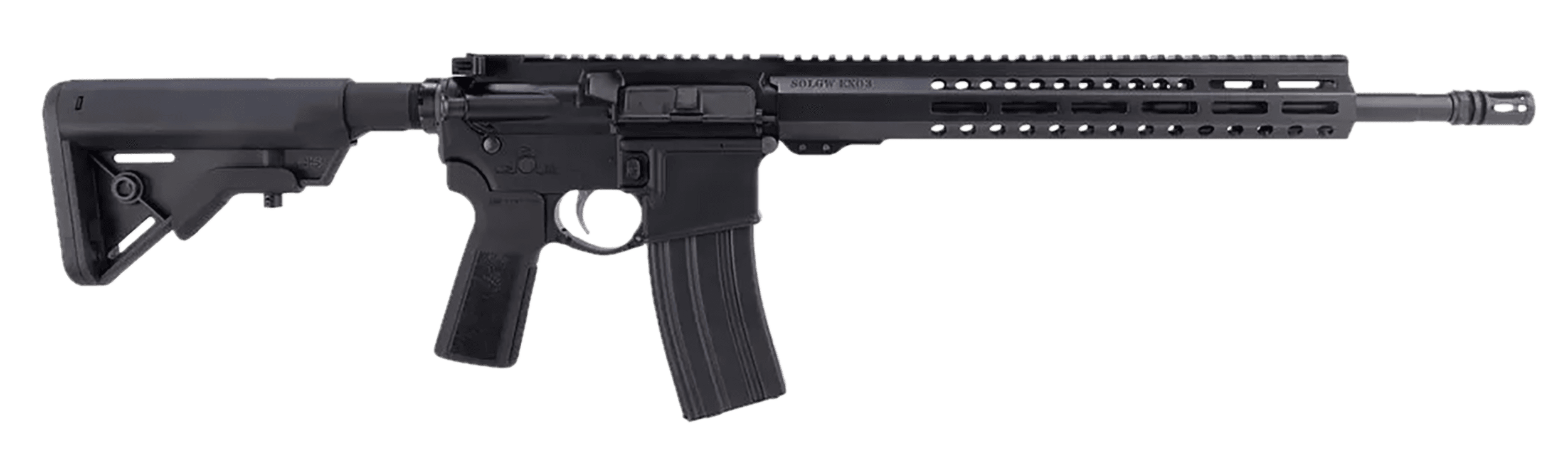 Sons of Liberty Gun Works M4 Exo3 5.56 NATO 16in 30rd MD Green