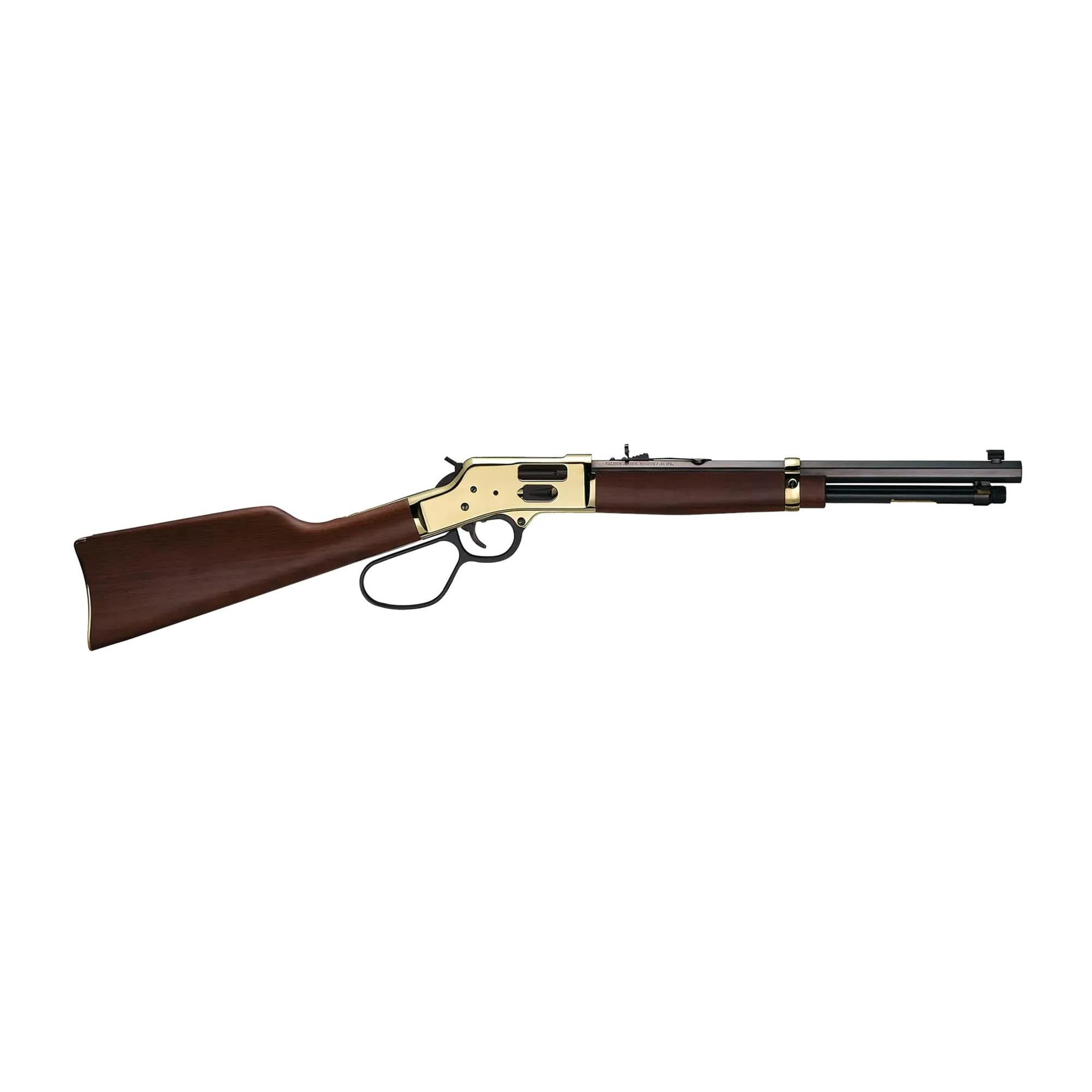 Henry H006GCL Side Gate 45 Colt (LC) 10+1 20" Blued Octagon Barrel, Polished Brass Rec, American Walnut Stock, Adj. Sight, Large Loop Lever