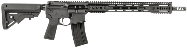 Franklin Armory 0010052BLK M4-HTF R3 XTD 5.56x45mm NATO 10+1 16" Light Contour Barrel w/ Aura XTD Muzzle Device, Salt Bath Nitride Finish, B5 Systems Bravo Stock & Grip, Custom Tuned Trigger