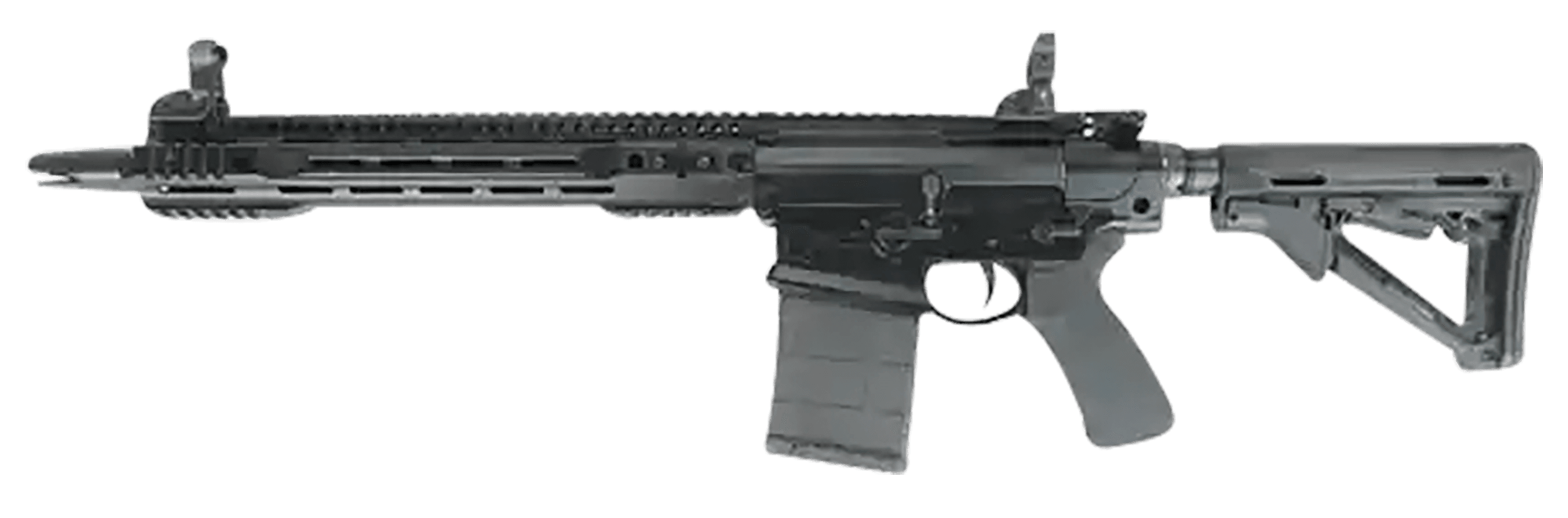 Franklin Armory Militia M4 AR SBR - Black | 7.62 NATO / .308 WIN | 14.5" Barrel |Triumvir Muzzle Device (Pinned & Welded)| Custom Tuned Trigger