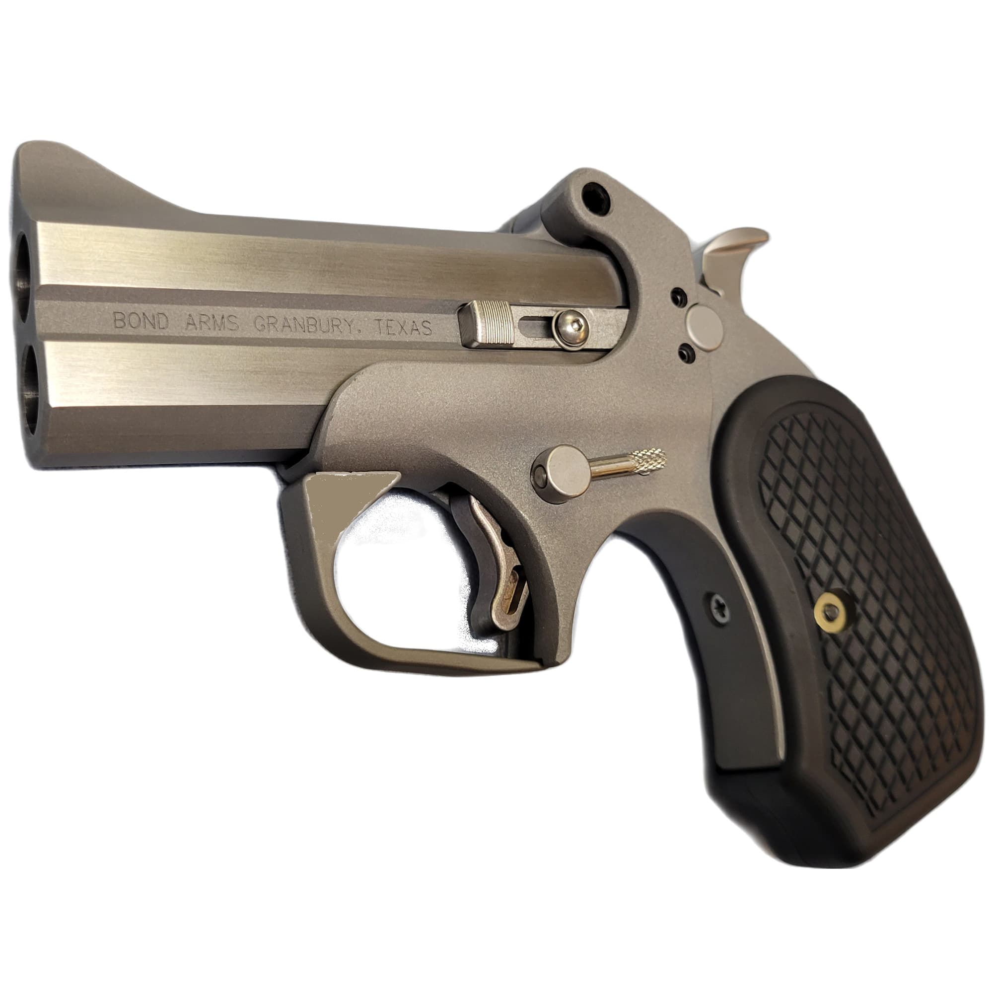 Bond Arms BARWXL Rowdy XL 45 Colt (LC) .410 2rd Shot 3.50" Matte Stainless Steel Frame Black Extended B6 Resin Grips