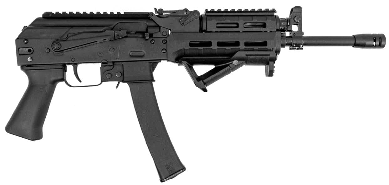 Kalashnikov USA Kombloc II 9mm 12.5in 30rd KP-9 Style Polymer M Lok Fore-end