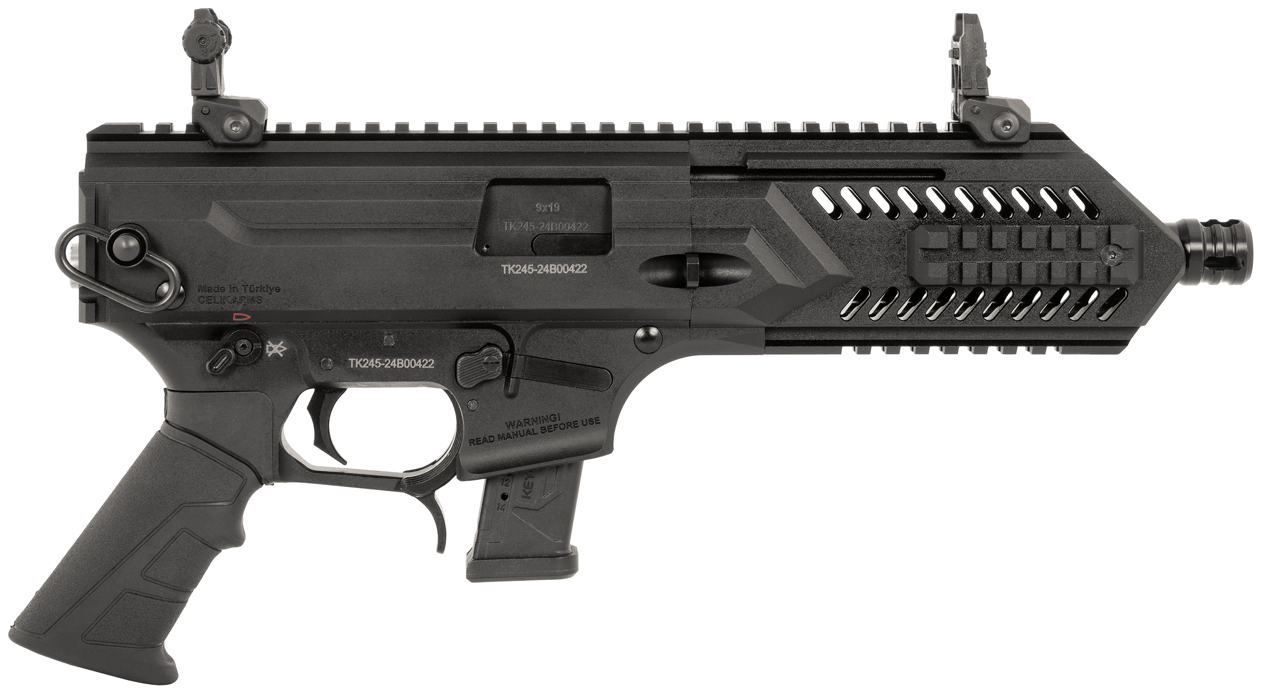 Gforce Arms BLADE8 Blade 8 9mm Luger 8"