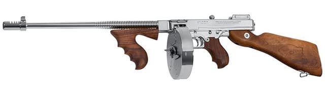 Auto Ordnance Thompson 1927A-1 .45 ACP 16.5in 50rd Drum 20rd Stick Hard Chrome Blem