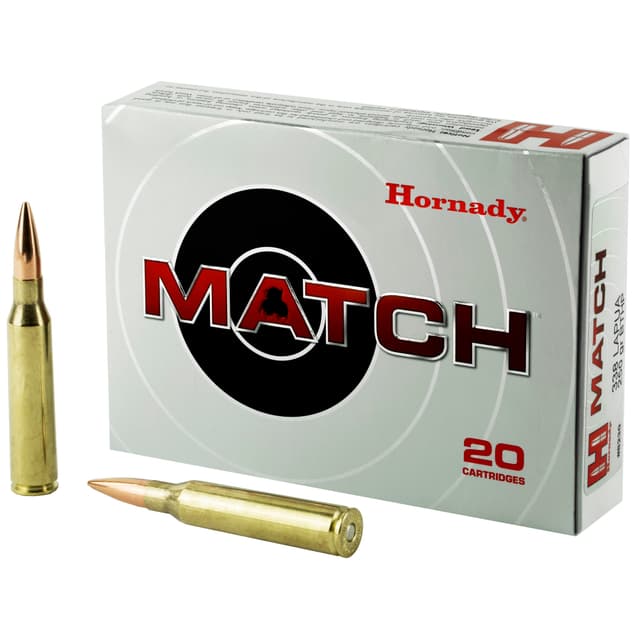 Hornady Custom Rifle Ammo 338 Lapua Mag 250 gr. BTHP 20 rd.
