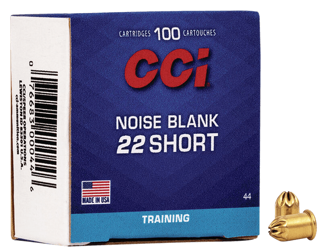 CCI Noise Blanks 22 Short 100rd Box