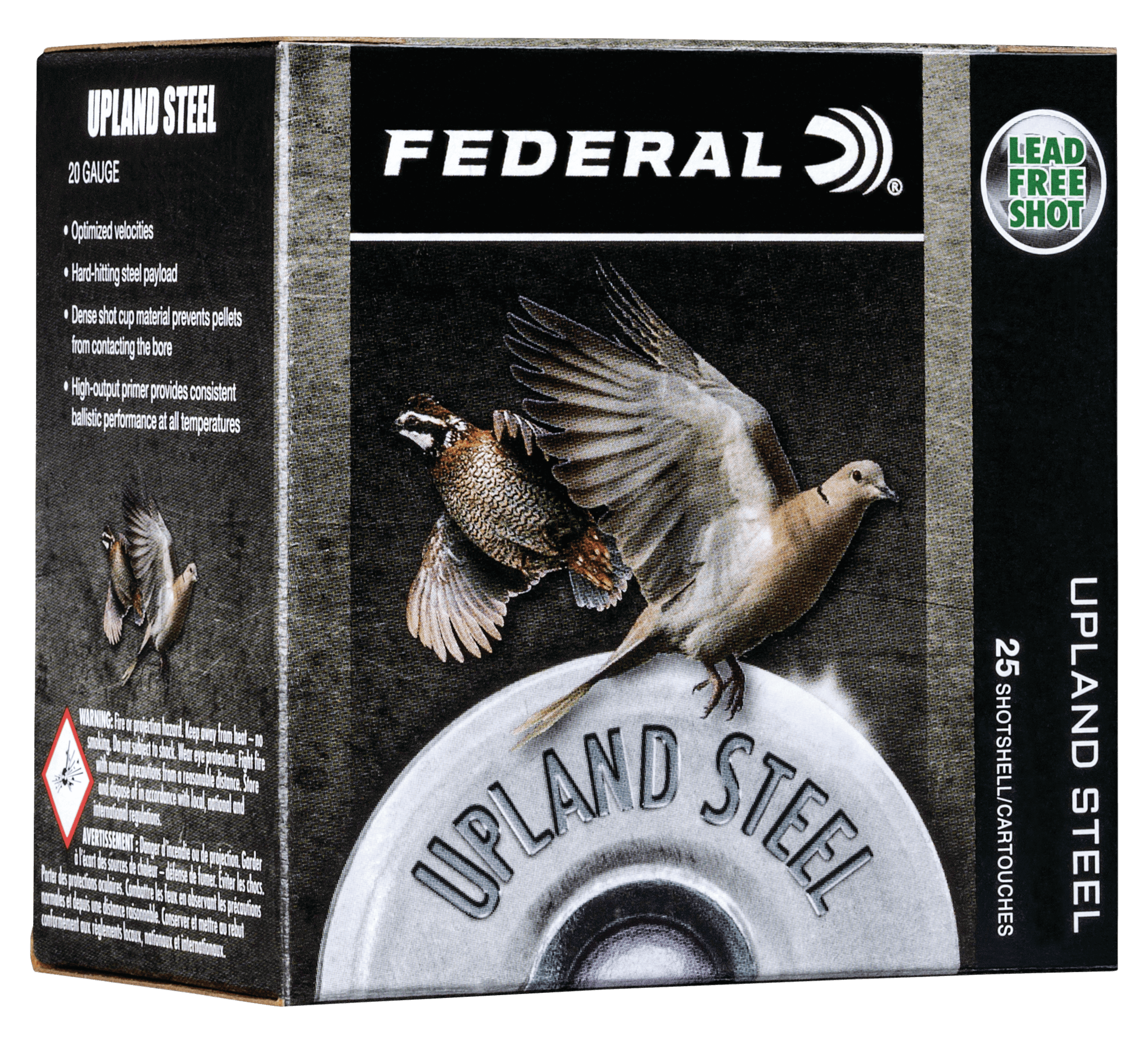 Federal Upland Steel 28 Gauge Steel Shot 7.5 Shot 5/8 Grain 25 Rounds