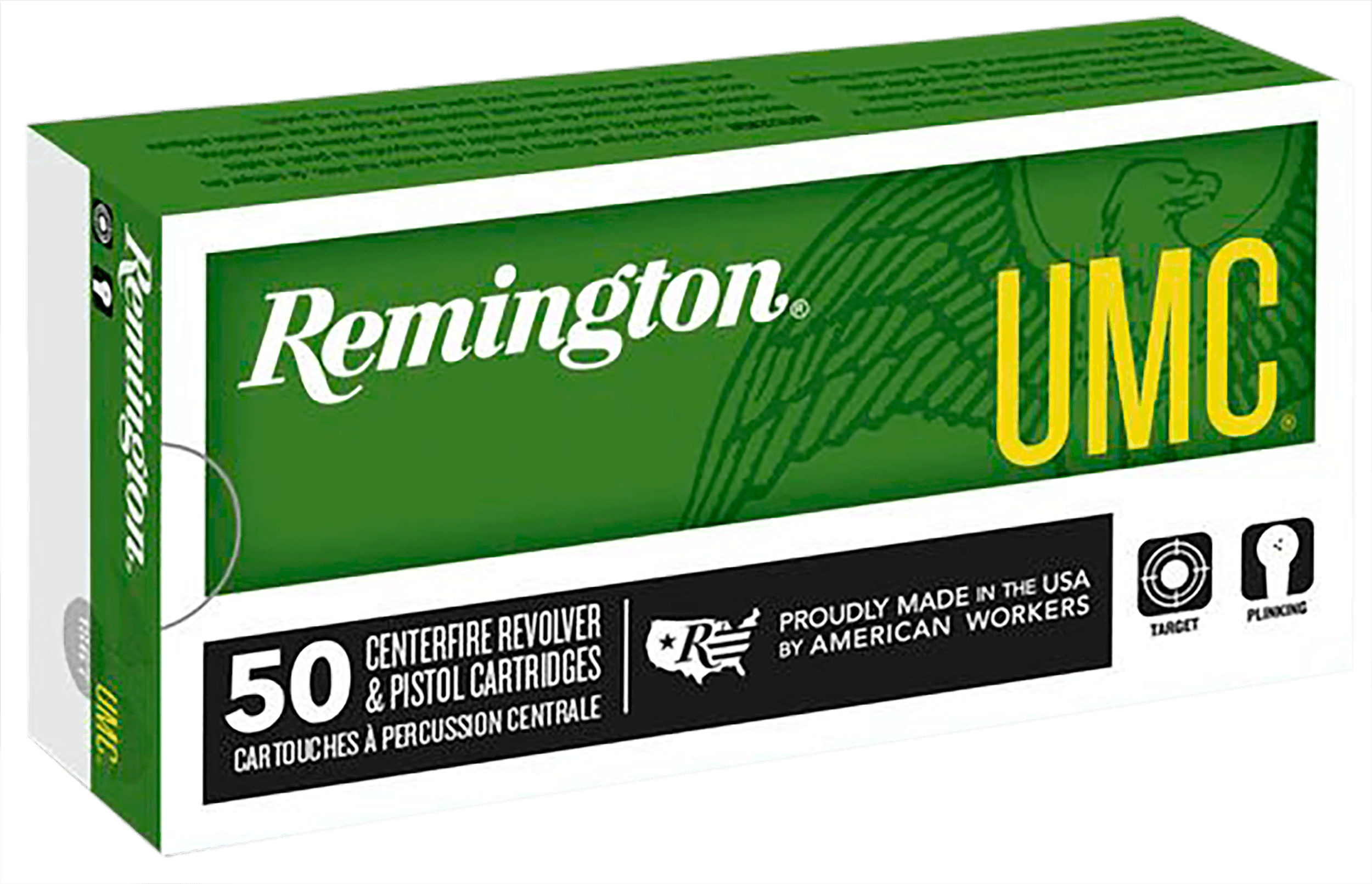 Remington UMC 38 Super Auto +P Full Metal Jacket 130 Grain 50 Rounds