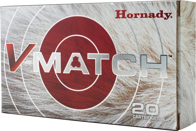 Hornady V Match 6mm Arc Eld Vt 80 Grain 20 Rounds