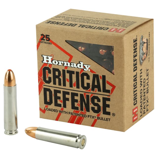 Hornady 81030 Critical Defense 30Carbine 110gr Flex Tip eXpanding 25 Per Box/10 Case