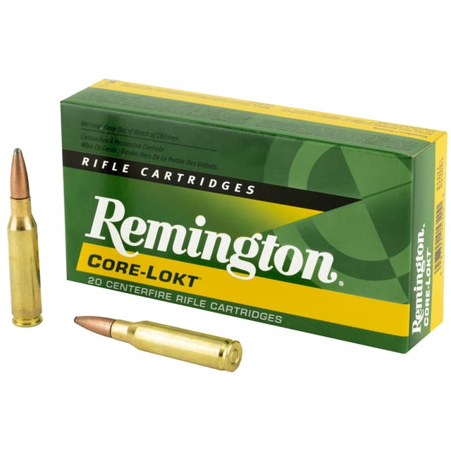 Remington Core-Lokt Centerfire Rifle Ammo 7mm-08 Rem. 140 gr. Core-Lokt PSP 20 rd.