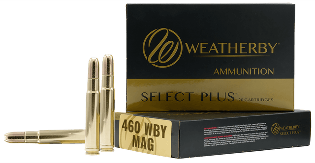 Weatherby Select Plus 460 Wby Mag 450gr Barnes TSX 20rd Box