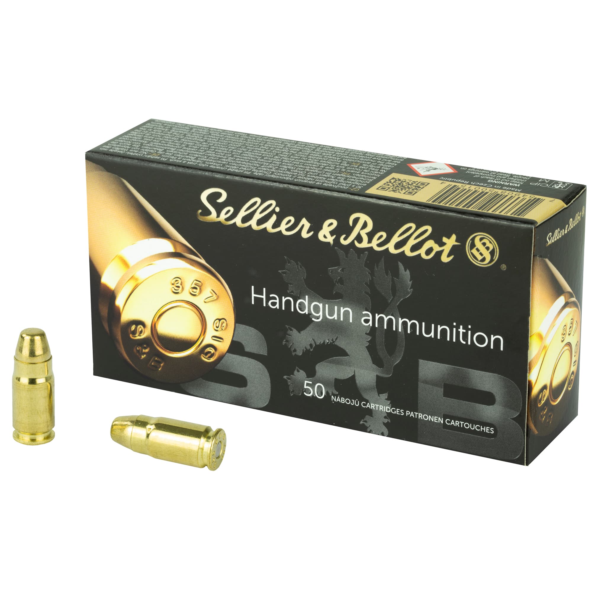 Sellier & Bellot Sb 357 Sig Full Metal Jacket 140 Grain 50 Rounds