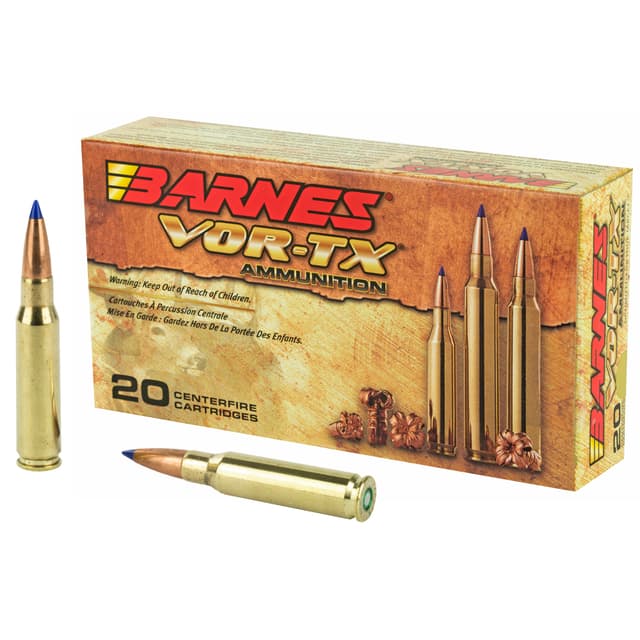 Barnes VOR-TX 308 Win 168gr TTSX BT 20rd Box