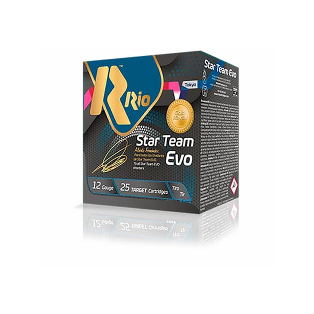 Rio Star Team Target 32 Low Recoil 12 GA 2.75" 1-1/8oz #8 25rd