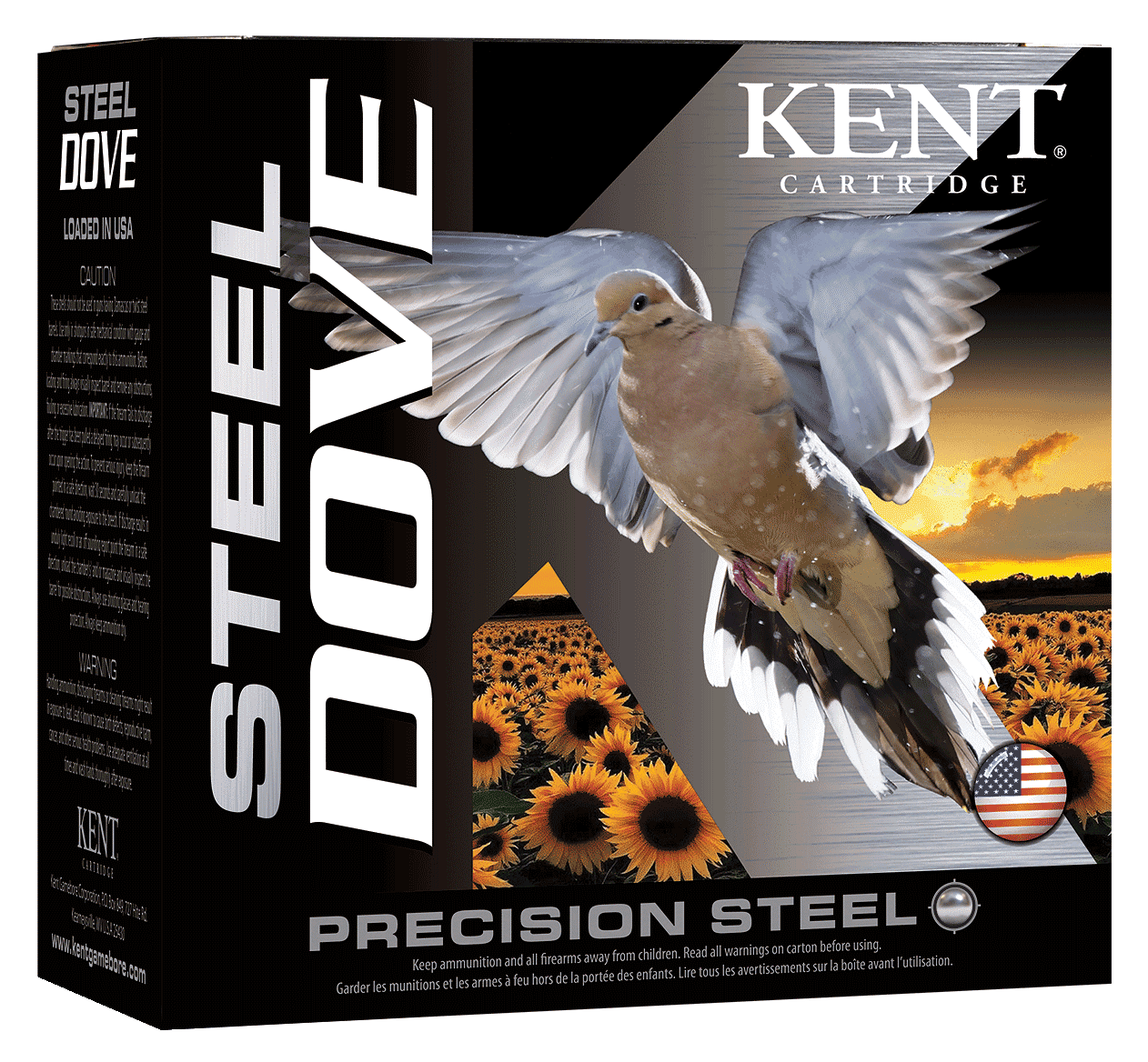Kent Steel Dove Load 12 ga. 2.75 in. 1 oz. 6 Shot 25 rd.