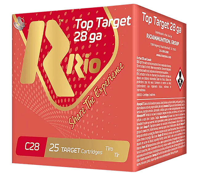Rio Ammunition RCHV286 Game Load 28Gauge 2.75" 1oz 6Shot 25 Rounds