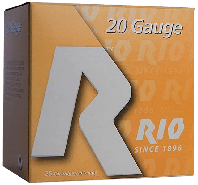 Rio Ammunition RC20MGN5 Game Load 20Gauge 3" 1 1/4oz 5Shot 25 Rounds