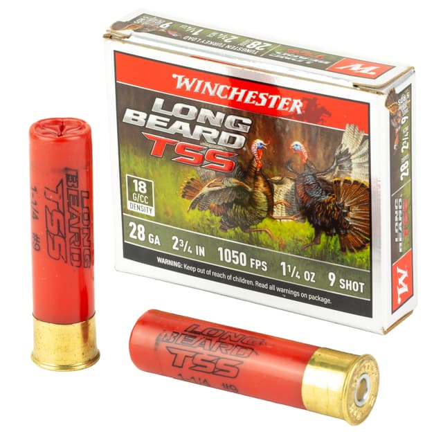 Winchester Long Beard TSS 28 GA 2.75" 1-1/4oz #9 5rd Box