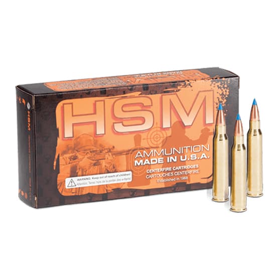 HSM, Varmint, 220 Swift, V-max, 50 Grain, 20 Rounds