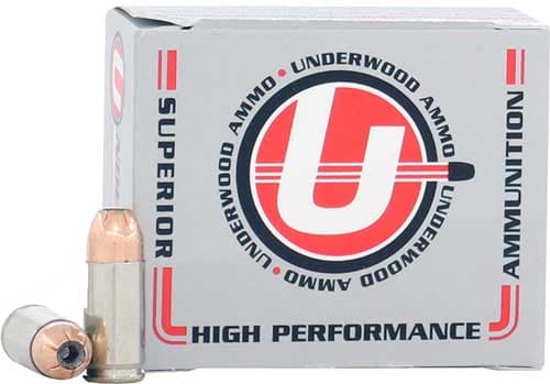 Underwood Ammo XTP Jacketed Hollow point Handgun Ammunition 38 Spl (+P) 125gr JHP 1250 fps 20/ct