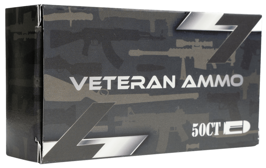 Veteran Ammo Pistol Ammo 9mm 124 gr. FMJ 50 rd.